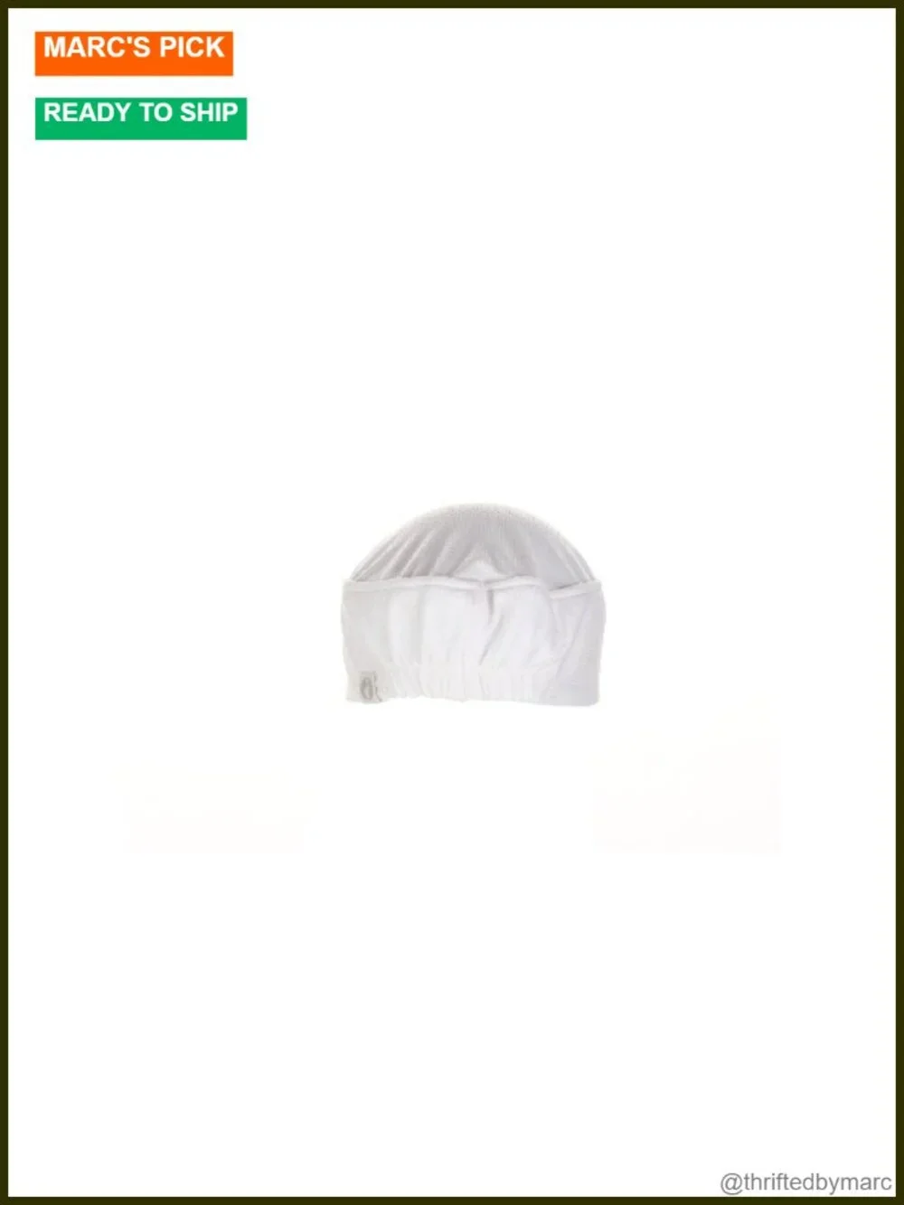 Unisex Vented Chef Beanie - Cool Vent Technology - Adjustable Fit